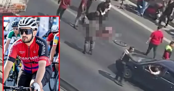 Bağcılar da kahreden haber! Motosikletle çarpışan profesyonel bisiklet sporcusu hayatını kaybetti