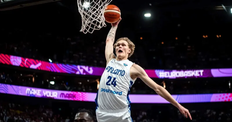 Herkes 18 yaşındaki uçan Finlandiyalıyı konuşuyor: Eurobasket e damga vurdu