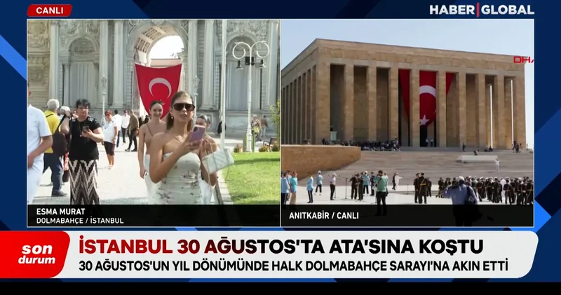 İstanbul 30 Ağustos’ta Ata’sına koştu
