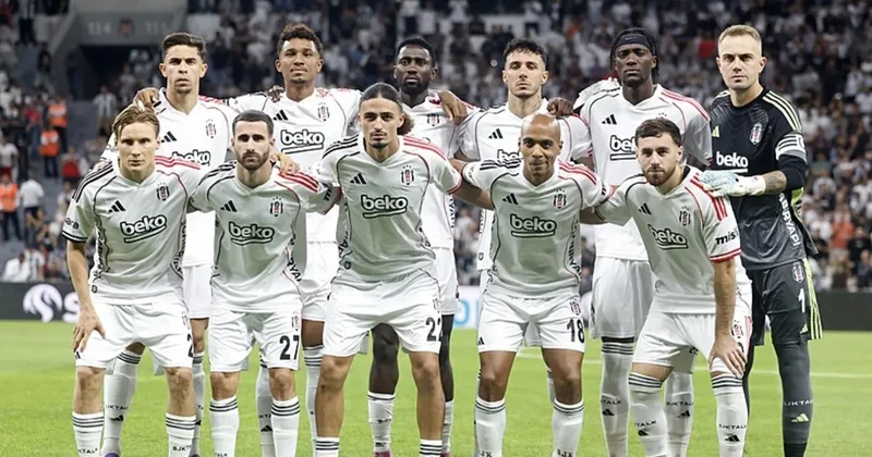 Beşiktaş’ın, Corendon Alanyaspor maçı kamp kadrosu belli oldu