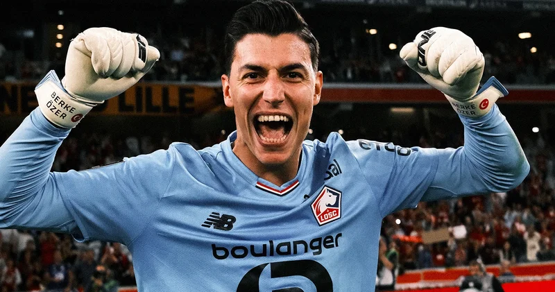 Milli kaleci Berke Özer asist yaptı, Lille Lorient i 7 bitirdi