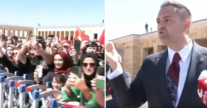 Anıtkabir de atılan slogan CHP li vekili küplere bindirdi: Her sene her sene bu ayıp olur mu?