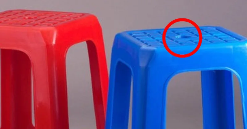 Plastik taburelerdeki deliğin meğer önemli bir görevi varmış Sözcü Gazetesi