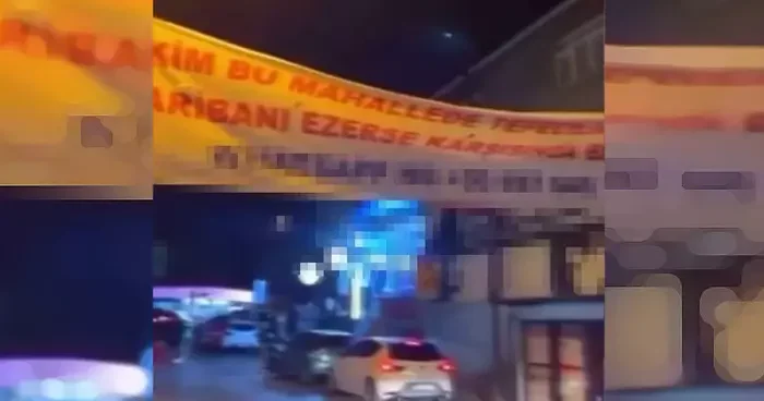 Ümraniye de illegal pankart asan 6 kişi yakalandı