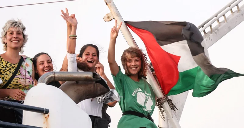 Sumud Filosu, İsrail in müdahalesine hazırlanıyor: Mavi Marmara nın saldırıya uğradığı noktaya yaklaştılar