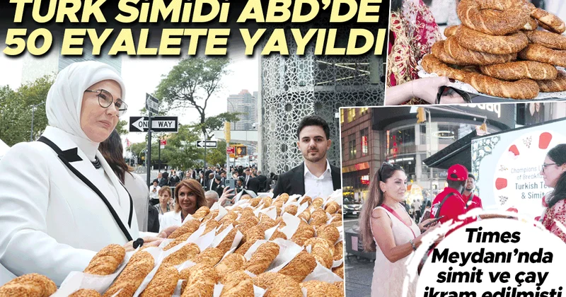 Türk simidi ABD’de 50 eyalete yayıldı