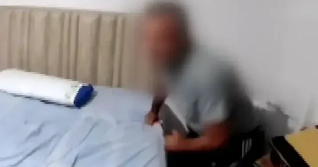 Samsun da 3 yıldır aranan hükümlü saklandığı yorganın altında yakalandı VİDEO İZLE