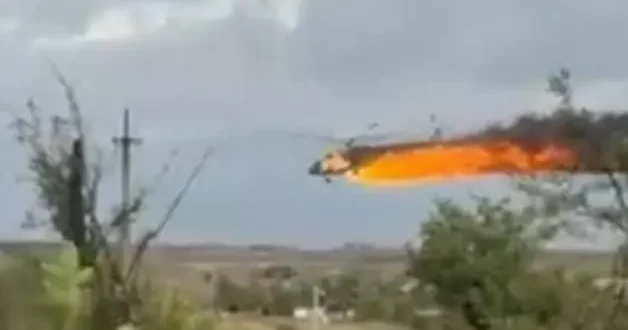 Drone, savaş helikopterine karşı! Rusya Ukrayna savaşında çarpıcı anlar!