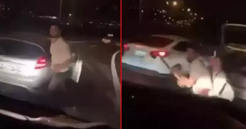 Trafikte baltayla saldıran baba oğula 3 yıl 9 ar ay hapis cezası