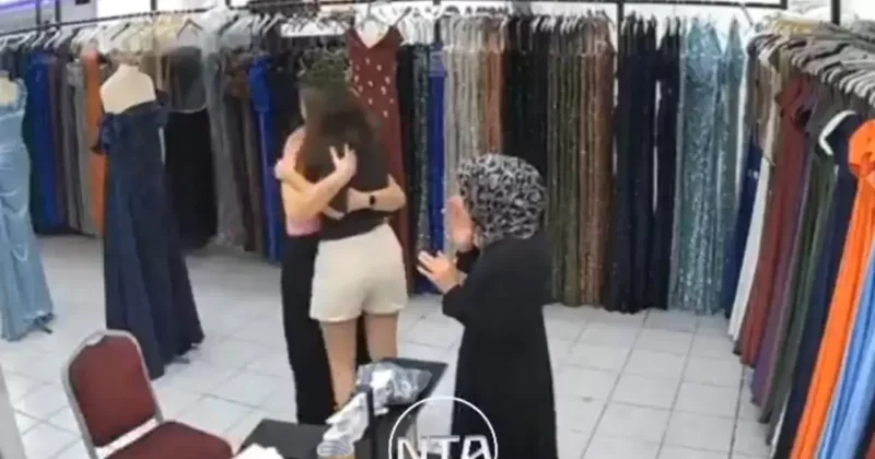 16 yıldır işlettikleri mağazada ilki yaşadılar! Çocukça sevinçleri kamerada