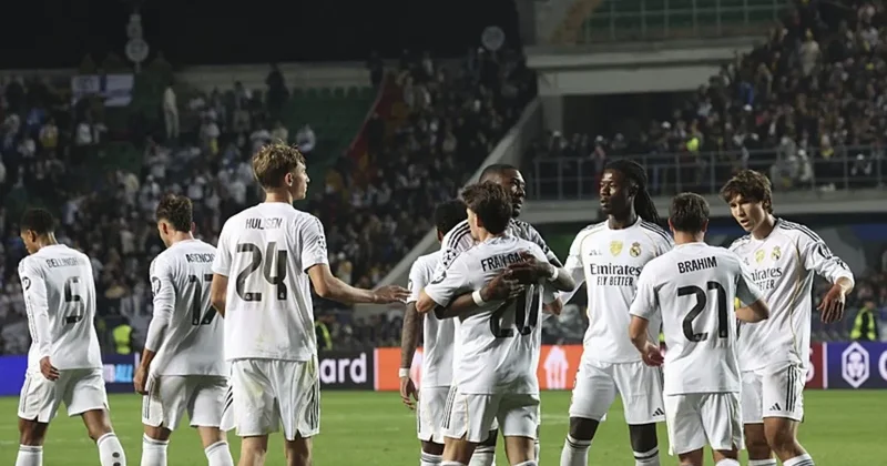 Real Madrid, 5 golle kazandı! Mbappe den hat trick, Arda Güler den asist...
