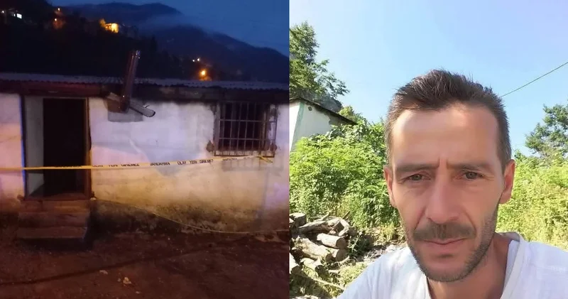 Giresun da ev yangınında bir kişi can verdi