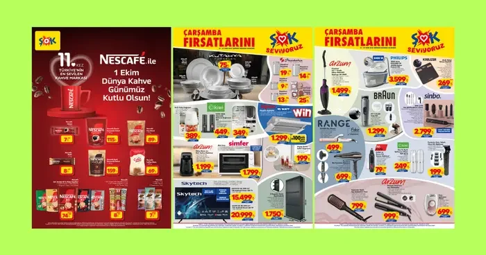 ŞOK a Braun tıraş makinesi geliyor! 1 Ekim 2025 ŞOK Aktüel Ürünler Kataloğu