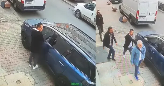 Pişkinliğin bu kadarı! Adamın aracına idrarını yaptı tepki gösterince de saldırdı