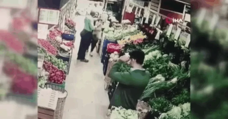 Markete köpeğiyle giren kadına yumruklu saldırı: Kulak zarı patladı!