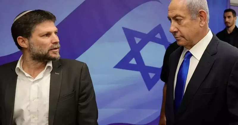 Smotrich ten Netanyahu ya Sert Eleştiri