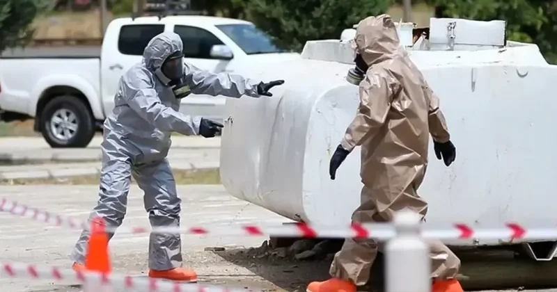 Hınan da Fabrikada Gaz Sızıntısı: 5 Ölü