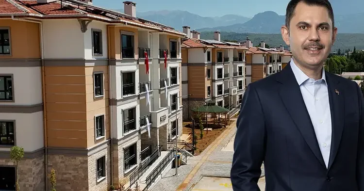 Bakan Kurum dan sosyal konut paylaşımı! 500 bin ev için hazırlık tamam