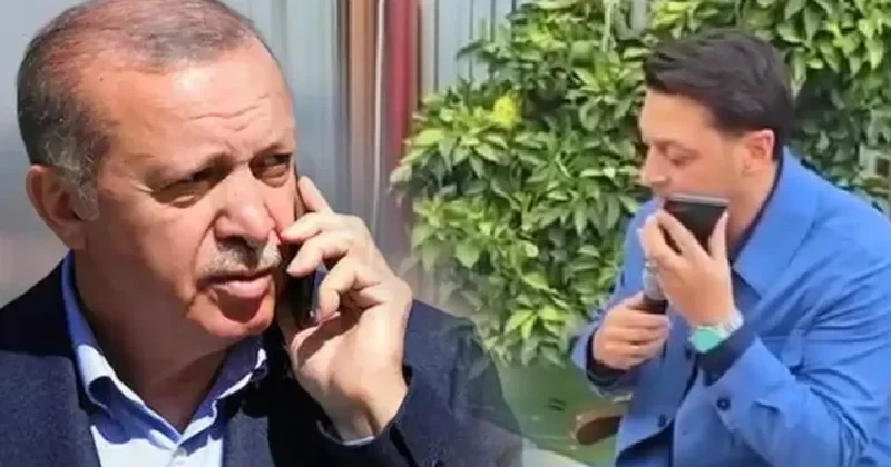 Erdoğan dan Mesut Özil e KKTC telefonu! Sözcü Gazetesi