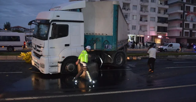 TIR şoförünün kediyi ezmemek için yaptığı manevra kazaya neden oldu: 1 yaralı Aksaray Haberleri