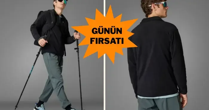 Adidas MT ESS FZ FL Erkek Outdoor Polar Ceket indirime girdi