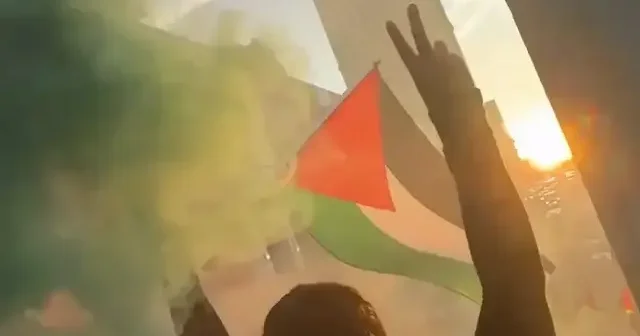 Kanada da Filistin e destek mitingi: Niagara Şelalesi nde Gazze nin acısına karşılık verildi VİDEO İZLE