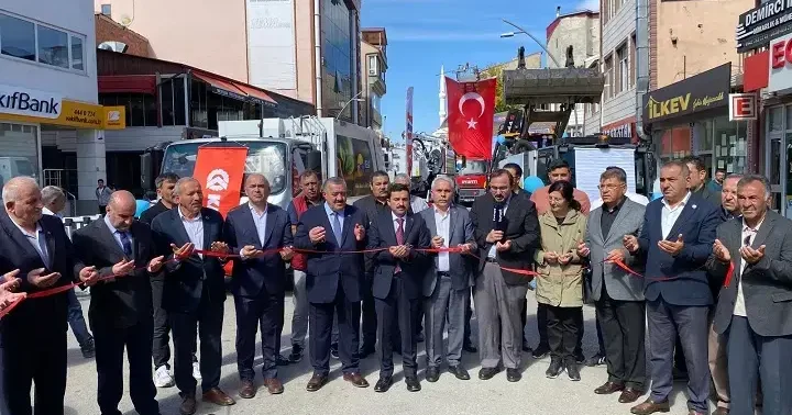 Kelkit Belediyesi temizlik filosunu güçlendirdi