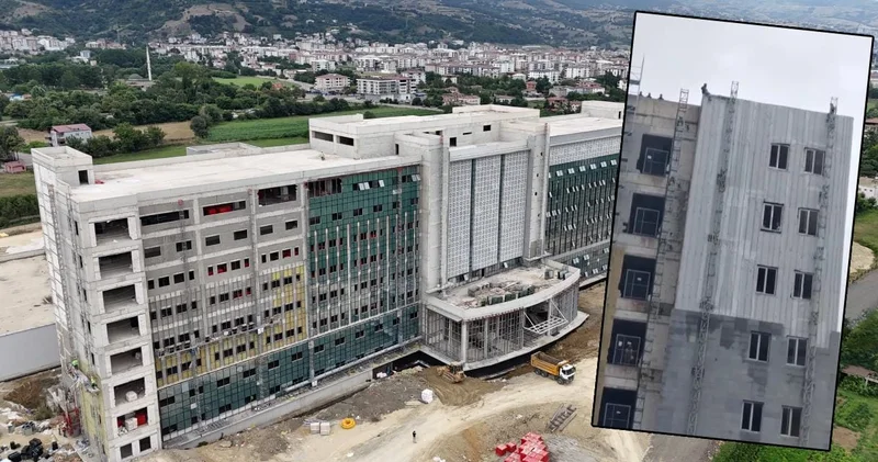 Devlet hastanesi inşaatında ücret alamayan işçiler intihara kalkıştı!