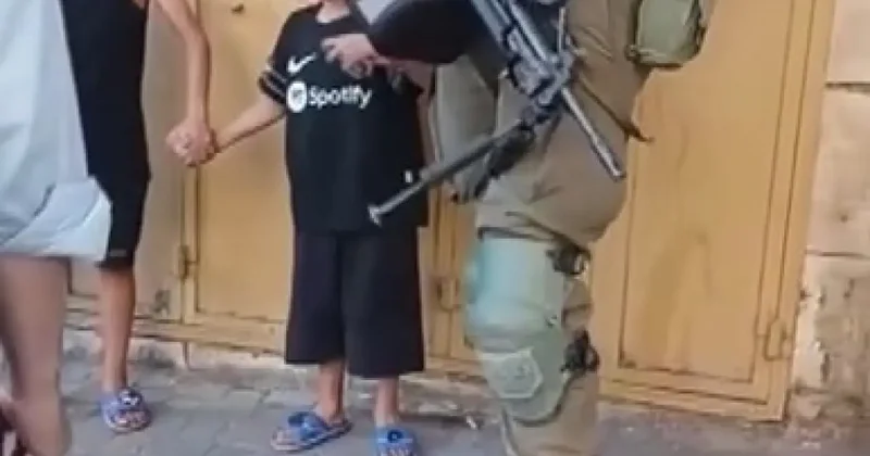 İşgal ordusundan skandal gözaltı! 2 Filistinli çocuk alıkonuldu!
