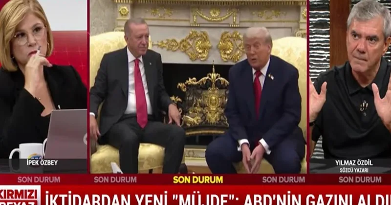 Yılmaz Özdil den Erdoğan Trump görüşmesiyle ilgili çarpıcı yorum Sözcü Gazetesi