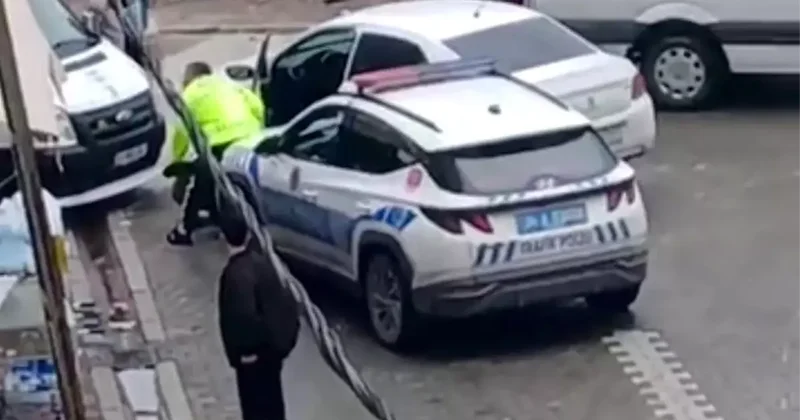 Esenyurt ta Polisi Sürükleyen Kaçış