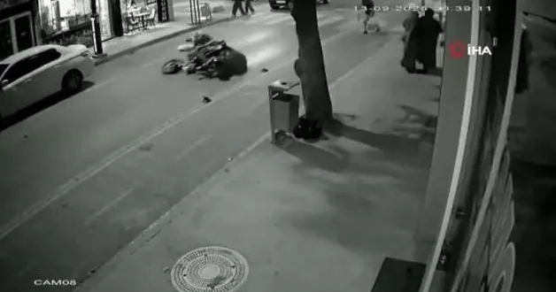Yaya geçidinde motosikletin çarptığı adam 16 gün sonra hayatını kaybetti