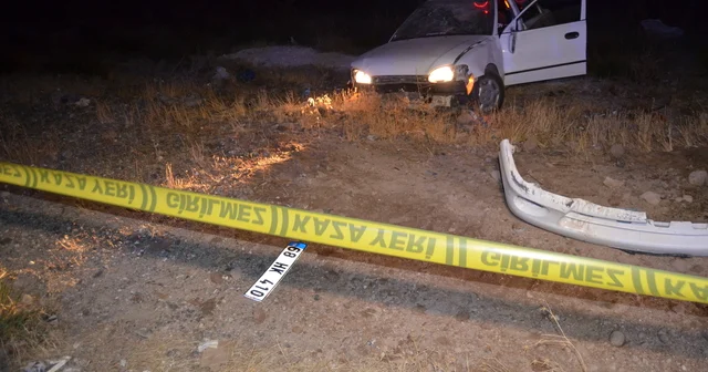 Ehliyetsiz ve alkollü sürücünün aracı takla attı: 1 ölü, 1 yaralı Aksaray Haberleri