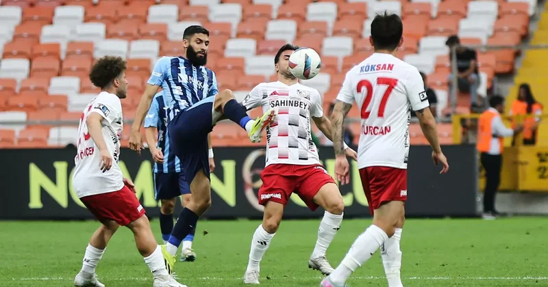 Adana Demirspor, taraftarı önünde Süper Lig e veda etti: Puanlar paylaşıldı