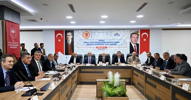 TBMM Zirai Don Araştırma Komisyonu heyeti, Malatya da Malatya Haberleri