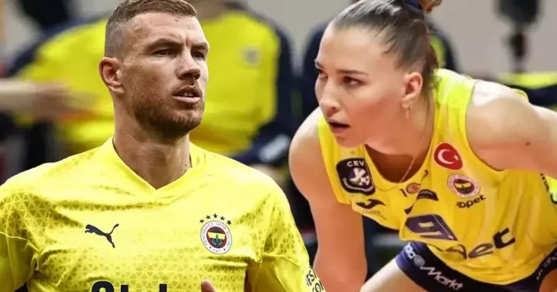 Fenerbahçe den ayrılması beklenen Meliha Diken den Edin Dzeko ya veda paylaşımı Voleybol Haberleri Spor