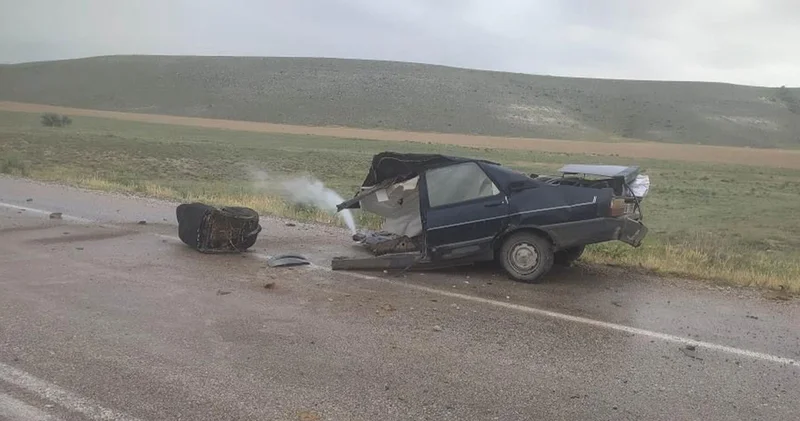 Ankara’da tırla otomobil çarpıştı: 1 ölü