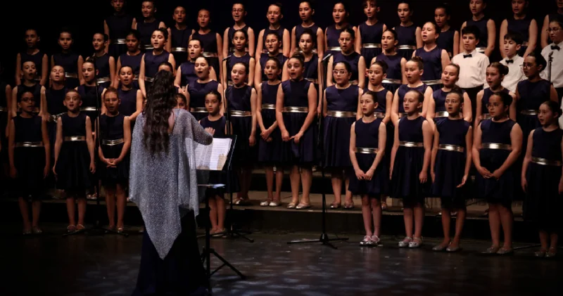 Samsun Devlet Opera ve Balesinin çocuk korosu konser verdi