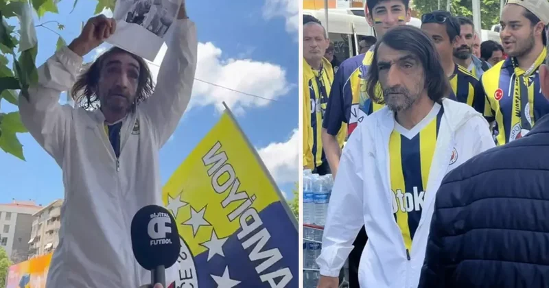 Görüntüdeki kişi Rambo Okan! Ali Koç u protesto olayını çok farklı bir boyuta taşıdı