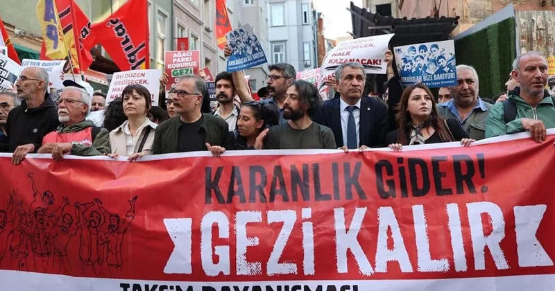 Gezi nin 12. yılında yurttaşlar Taksim de toplandı Sözcü Gazetesi