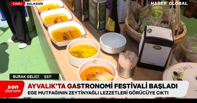 Ayvalık’ta Gastronomi Festivali başladı