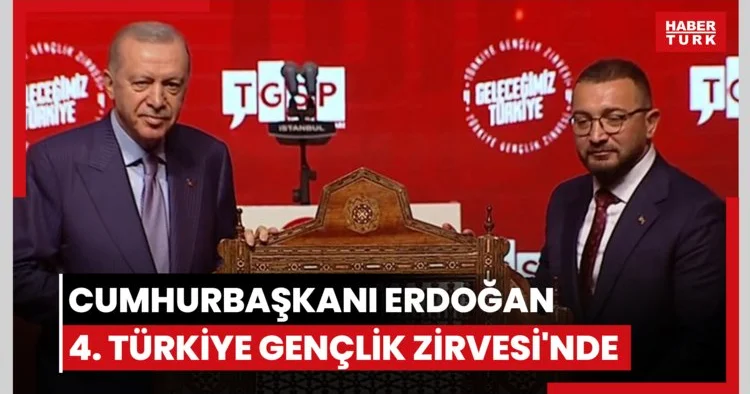 Cumhurbaşkanı Erdoğan 4. Türkiye Gençlik Zirvesi nde