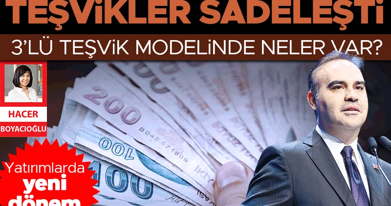 Yatırımlarda yeni dönem: Teşvikler sadeleşti