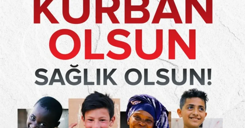 Kurban sevincini yeryüzü ile paylaşacaklar