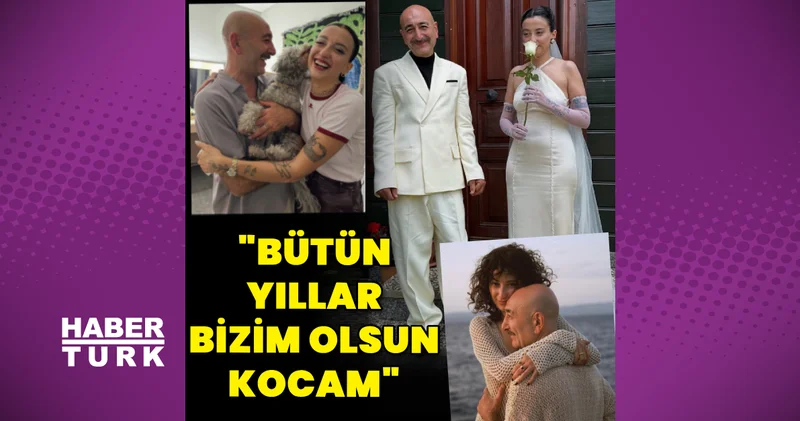 Melike Şahin den eşine: Bütün yıllar bizim olsun kocam Magazin haberleri