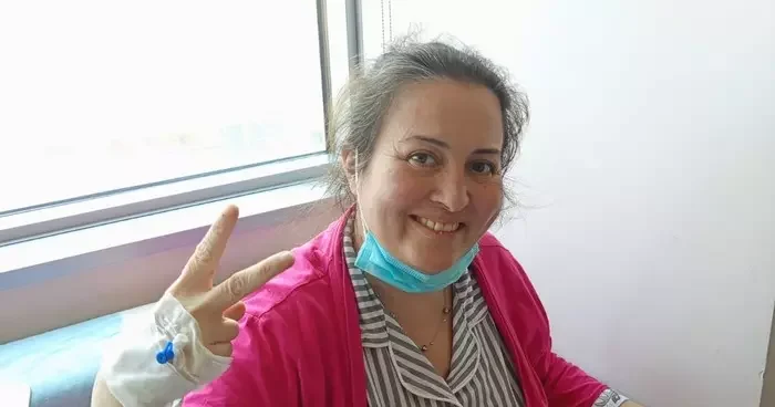 Akciğer nakli olan 41 yaşındaki kadın sağlığına kavuştu