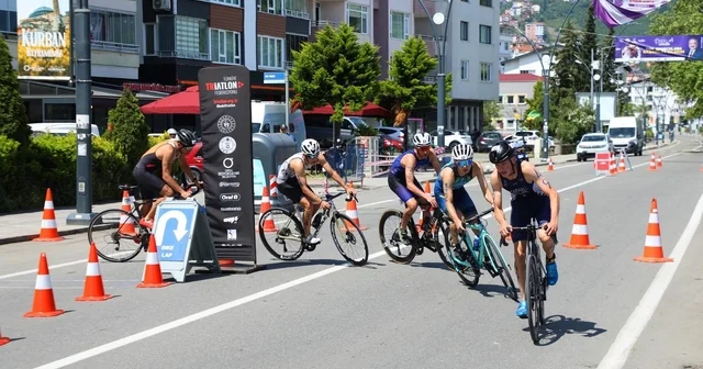 Ordu da 6 ncı triatlon heyecanı başladı Ordu Haberleri