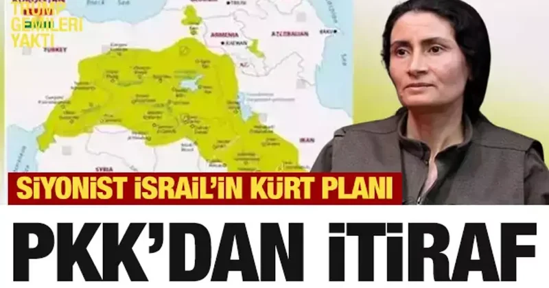 PKK dan açık İsrail itirafı! Kürtleri hedefe koydular...İki seçenekleri kaldı