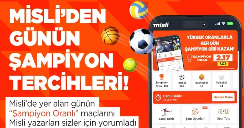 Şampiyonlar Ligi’nde Dev Final! PSG ve Milan kupayı müzesine götürmek için son maça çıkıyorlar! Misli’den günün Şampiyon Tercihleri… İddaa Spor Haberleri