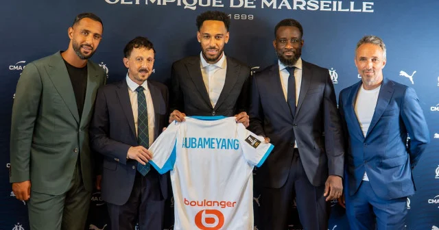 Aubameyang Marsilya ya imzayı attı Futbol Haberleri